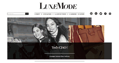 Desktop Screenshot of luxemode.fr